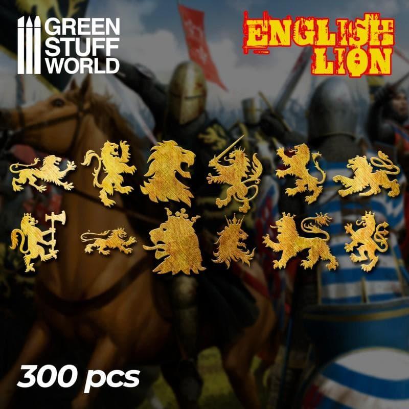 GREEN STUFF WORLD English Lion Symbols