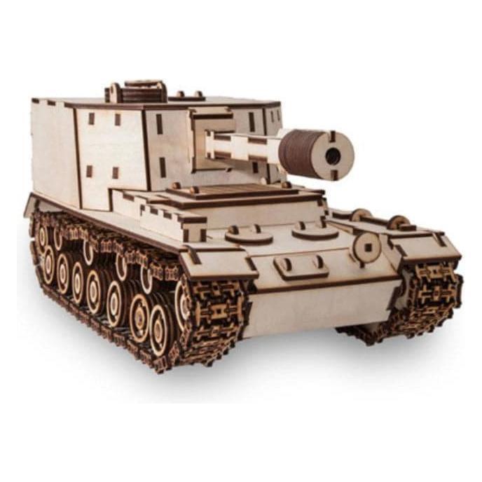 EWA Tank SAU212 Wooden Model Kit