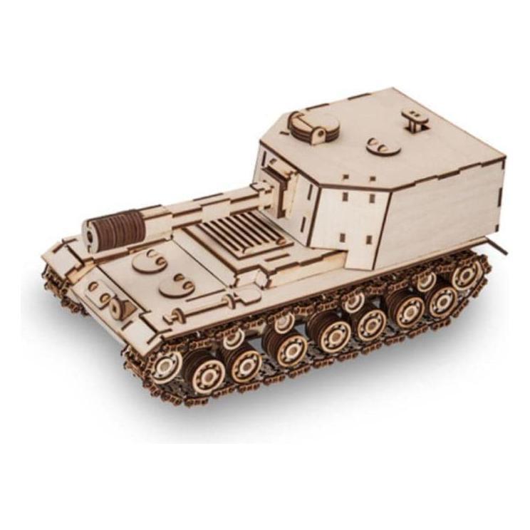 EWA Tank SAU212 Wooden Model Kit