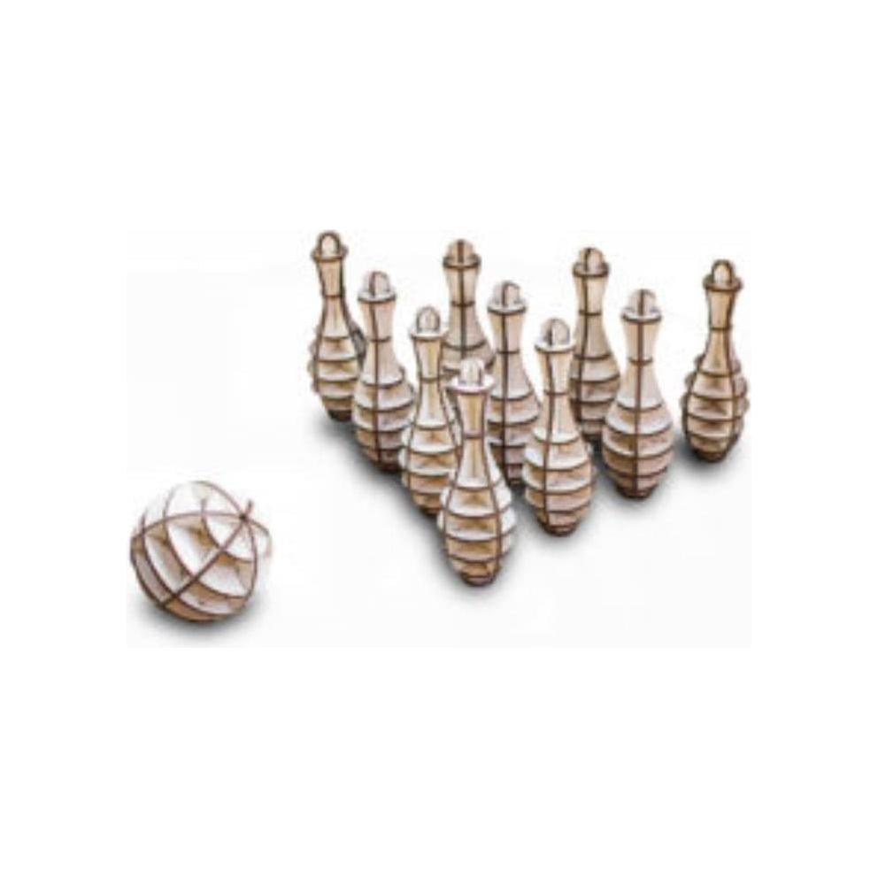 EWA Mini Bowling Wooden Model Kit