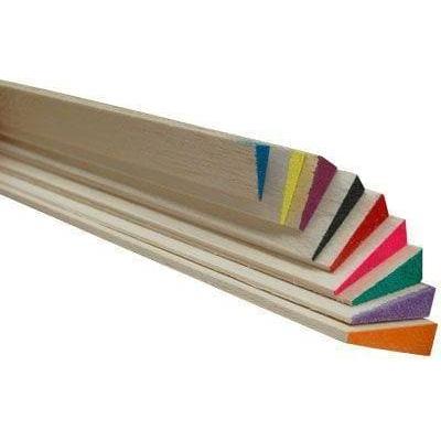 BALSA WOOD 3122 Trailing Edge 5 x 12.5 x 915mm Green