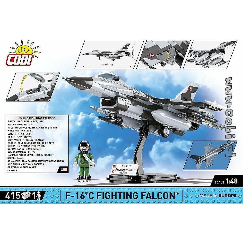 COBI Armed Forces - F-16C Fighting Falcon Poland 415 pcs
