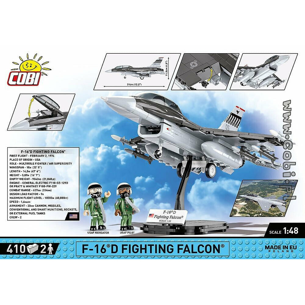 COBI Armed Forces - F-16D Fighting Falcon 410 pcs