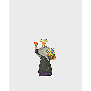 PREISER HO Flower Seller
