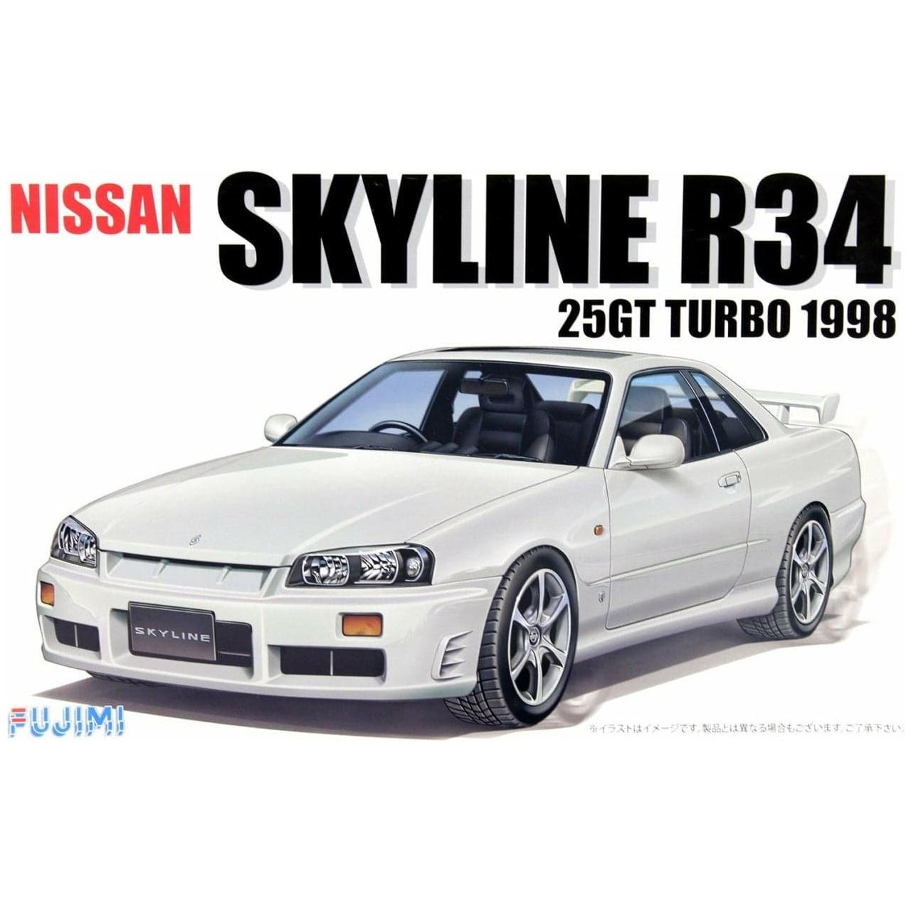 FUJIMI 1/24 R34 Skyline 25GT Turbo 1998