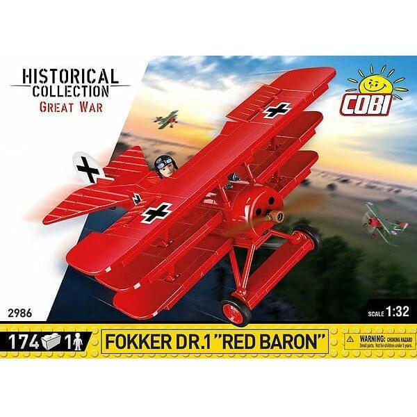 COBI World War I - Fokker Dr1 Red Baron (174 Pieces)