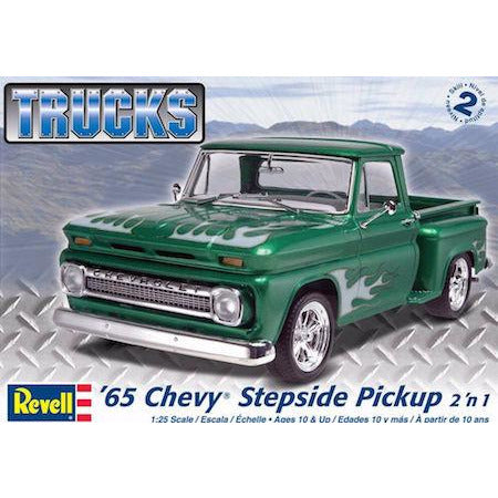 REVELL 1/25 '65 Chevy Stepside Pickup 2 'n 1