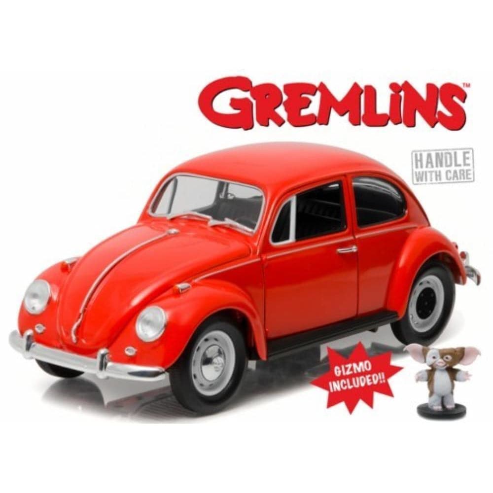 GREENLIGHT 1/24 Gremlins 1967 VW Beetle with Gizmo Figure