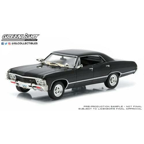 GREENLIGHT 1/43 1967 Chevrolet Impala Sport Sedan Black