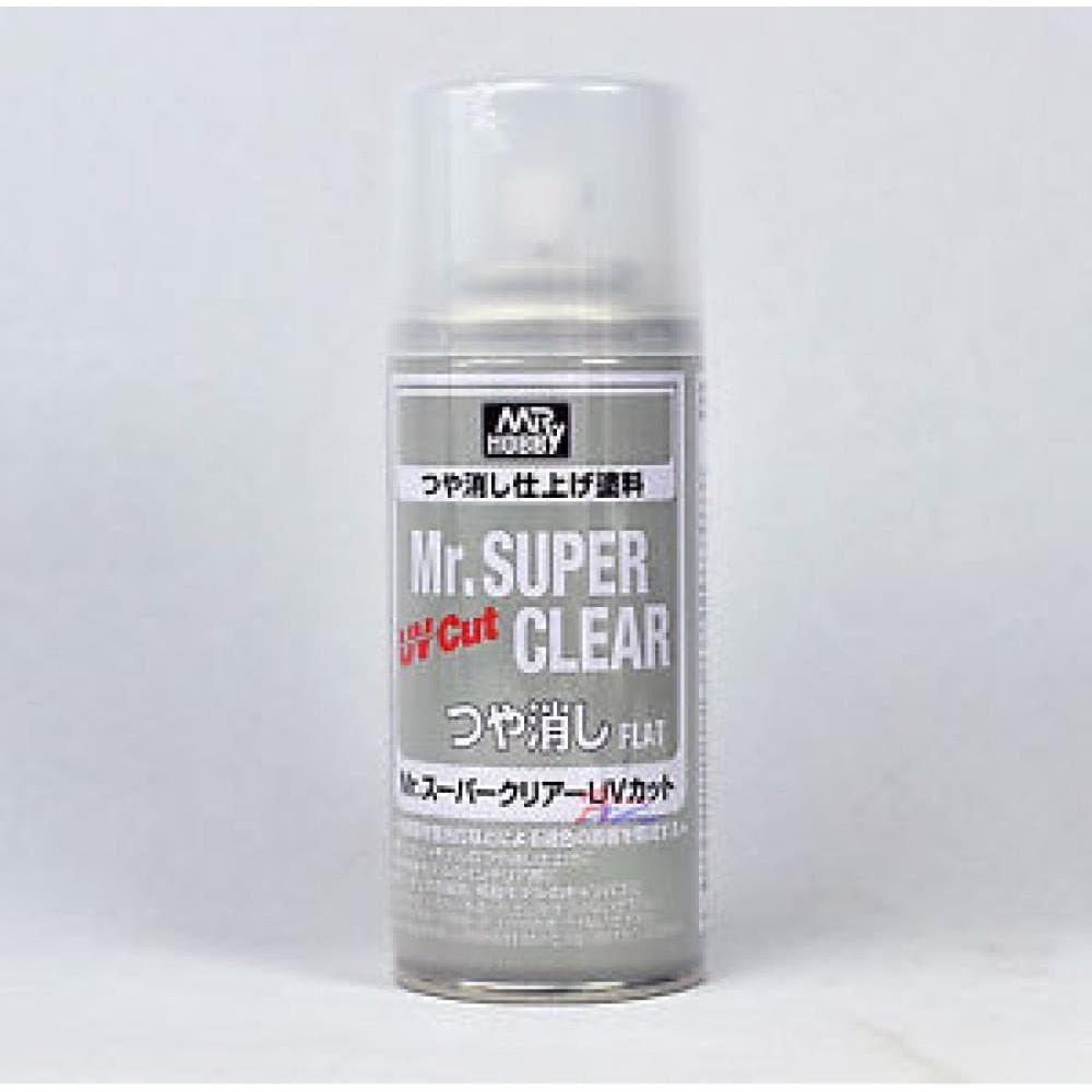 Mr Super Clear UV Cut Flat Spray