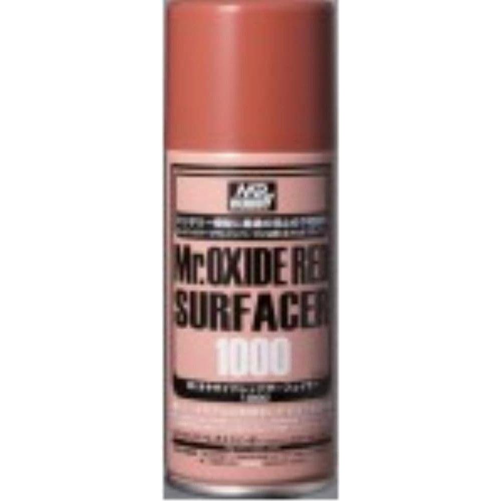 MR HOBBY Mr Oxide Red Surfacer 1000 - B525 - Hearns Hobbies Melbourne - MR HOBBY