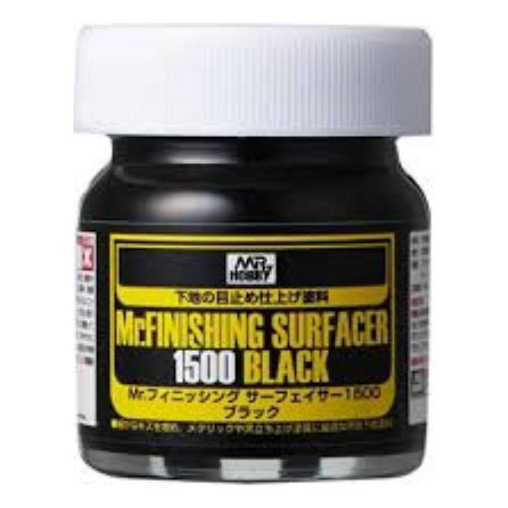 MR HOBBY Mr Finishing Surfacer - Black - SF288 - Hearns Hobbies Melbourne - MR HOBBY