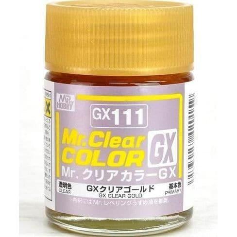 Mr Clear Color GX Gold Lacquer Paint