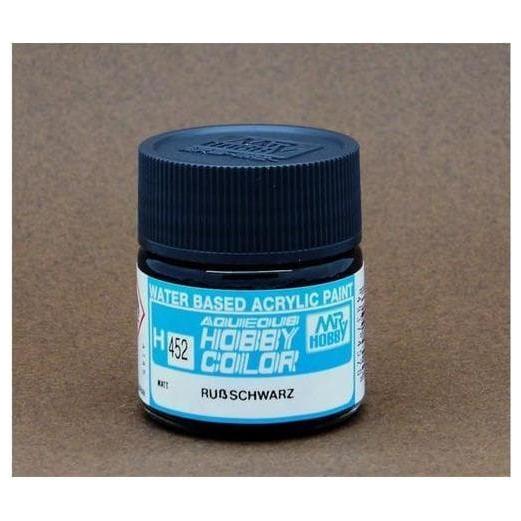 MR HOBBY Aqueous Railway Colour - Flat Soot Black - H452