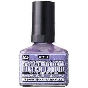 Mr Weathering Color Filter Liquid Lay Violet
