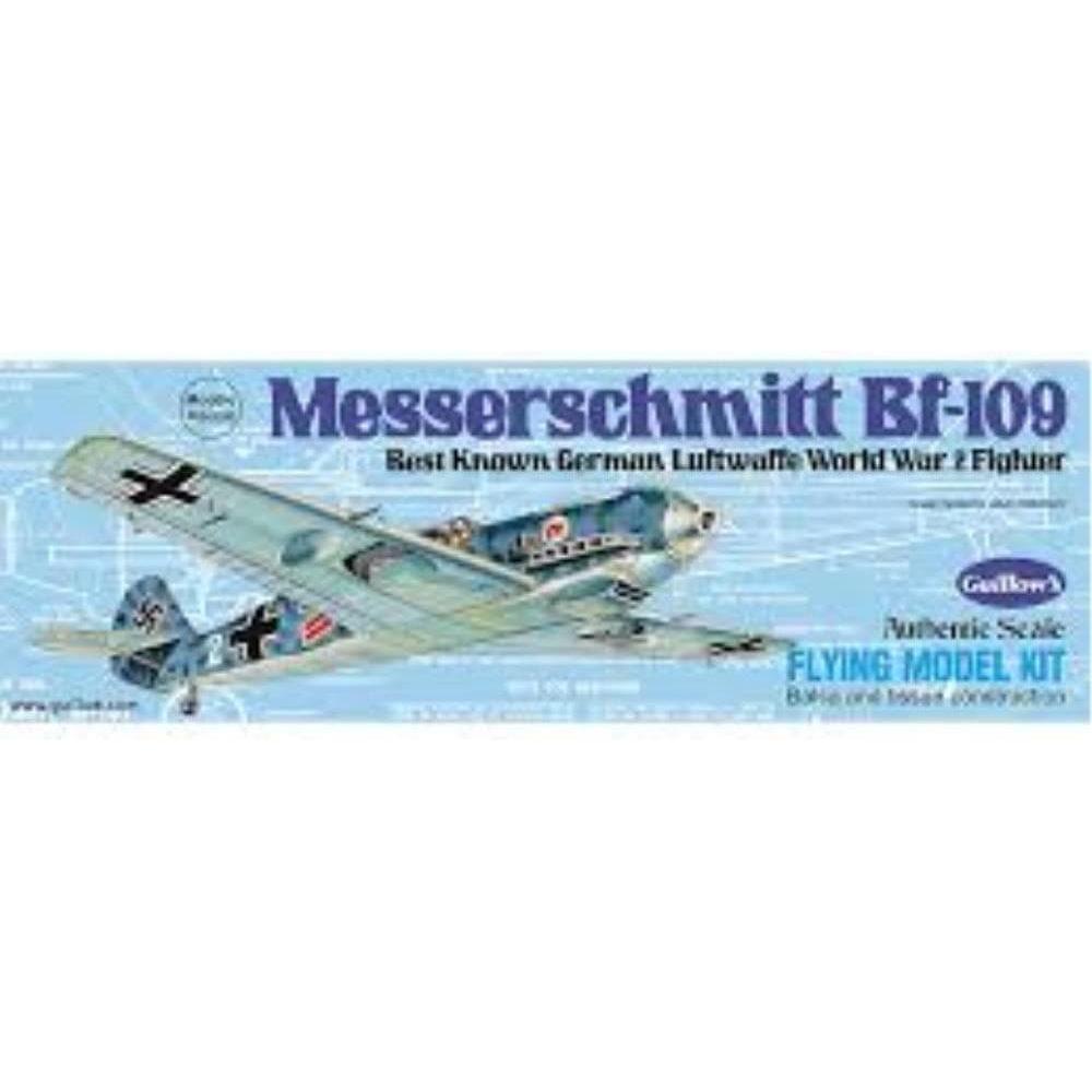 GUILLOWS 1/30 Messerschmitt BF109 Balsa Plane Model Kit