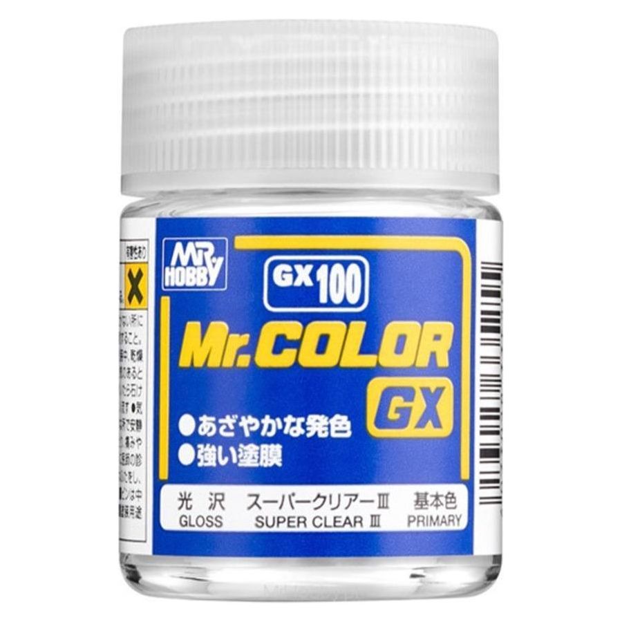 Mr Colour GX Super Clear III Lacquer Paint