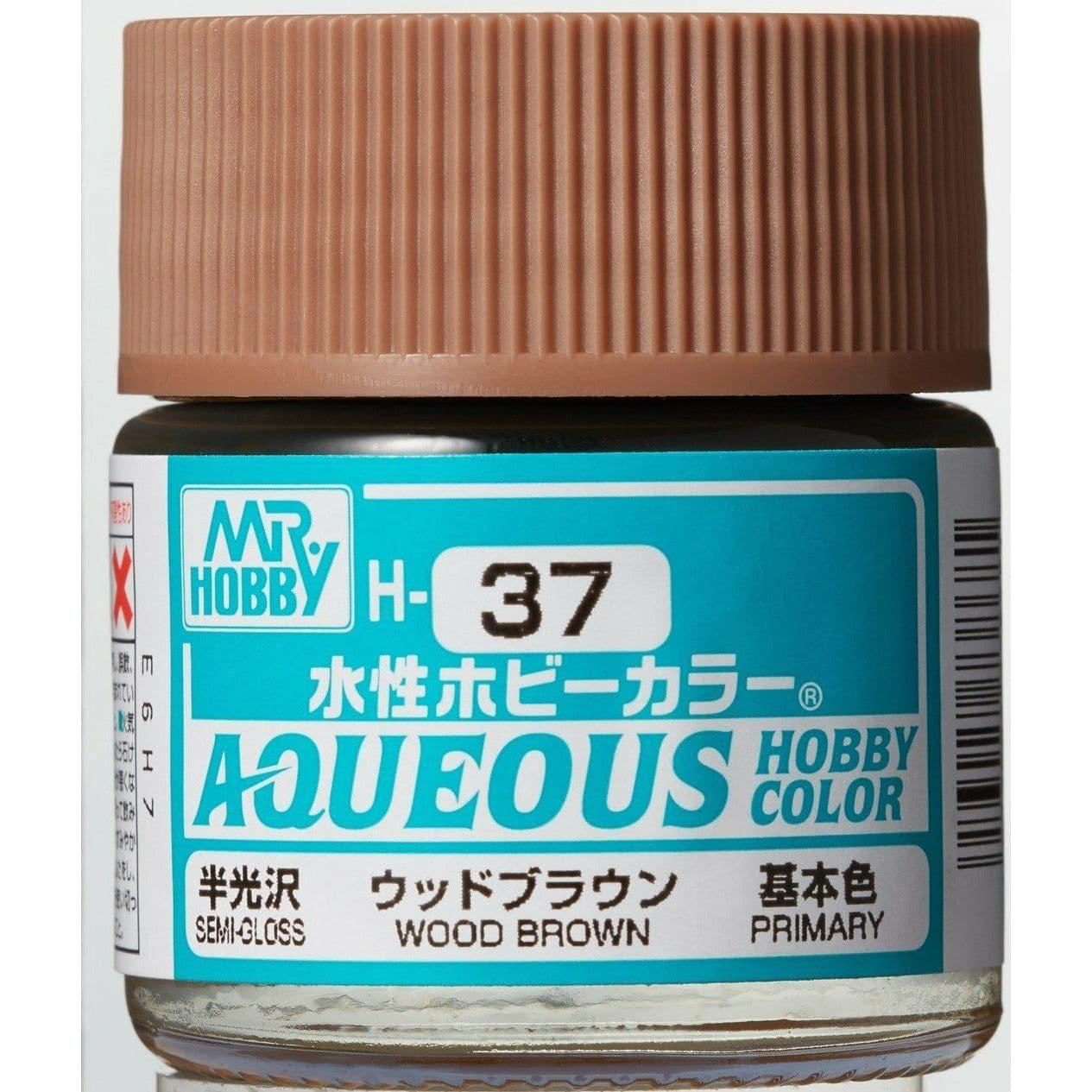 MR HOBBY Aqueous Gloss Wood Brown