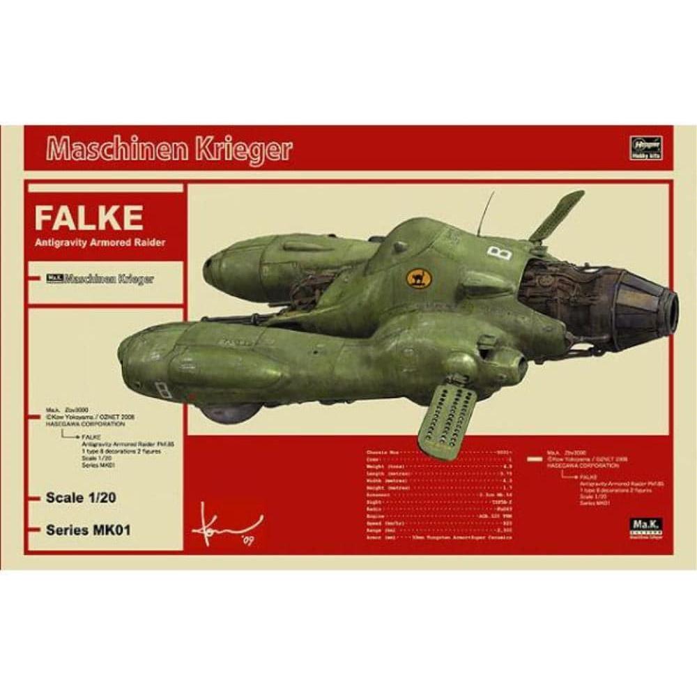 HASEGAWA 1/20 Ma.K Armored Raider Pkf.85 Falke