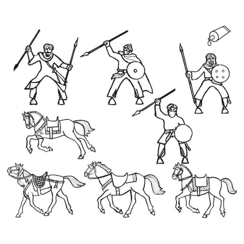 HAT El Cid Almoravid Light Cavalry (28mm)