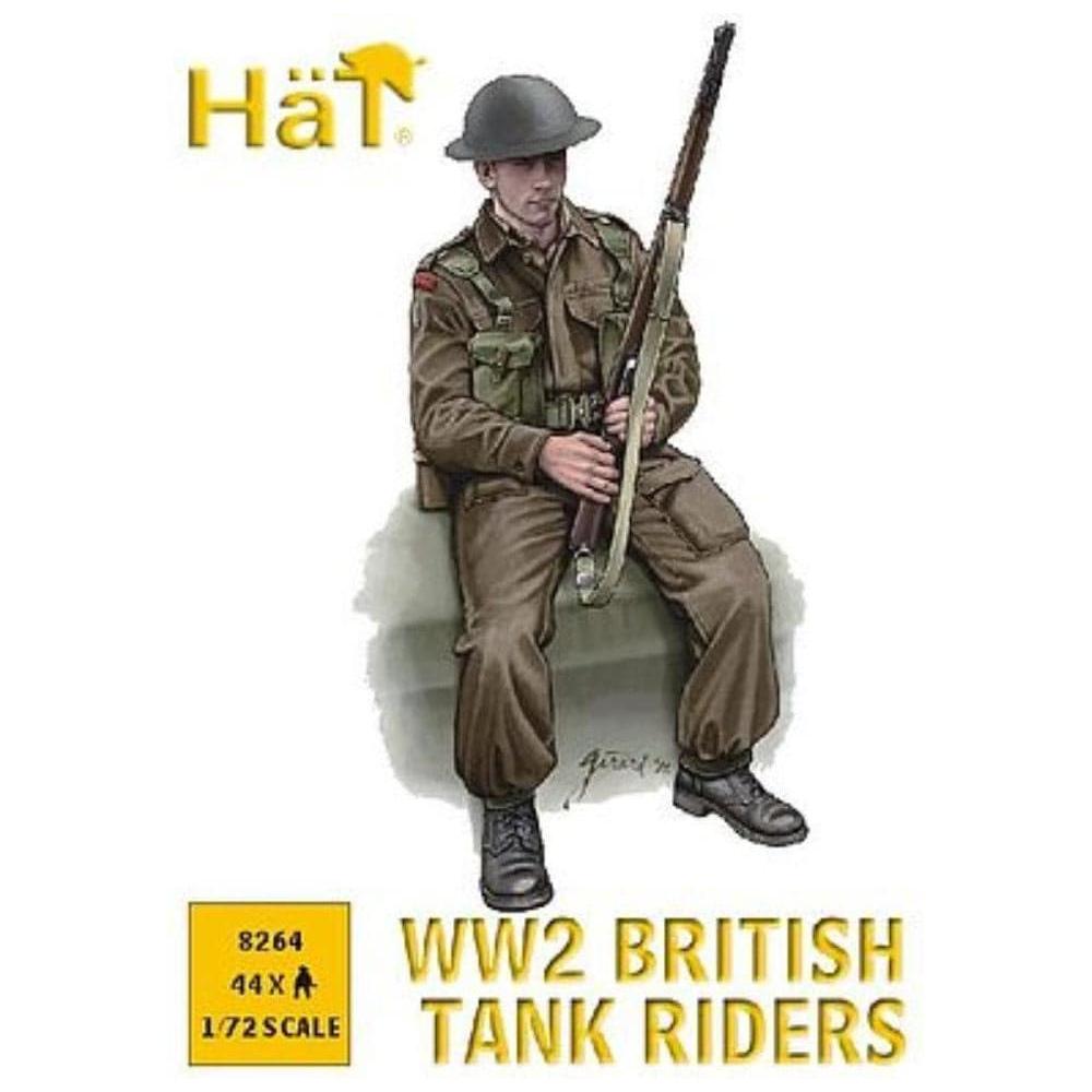 HAT 1/72 WWII British Tank Riders