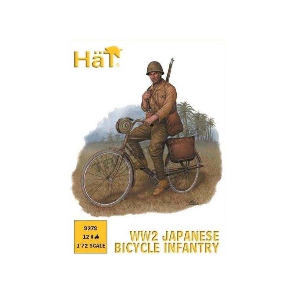 HAT 1/72 WWII Japanese Bicylists