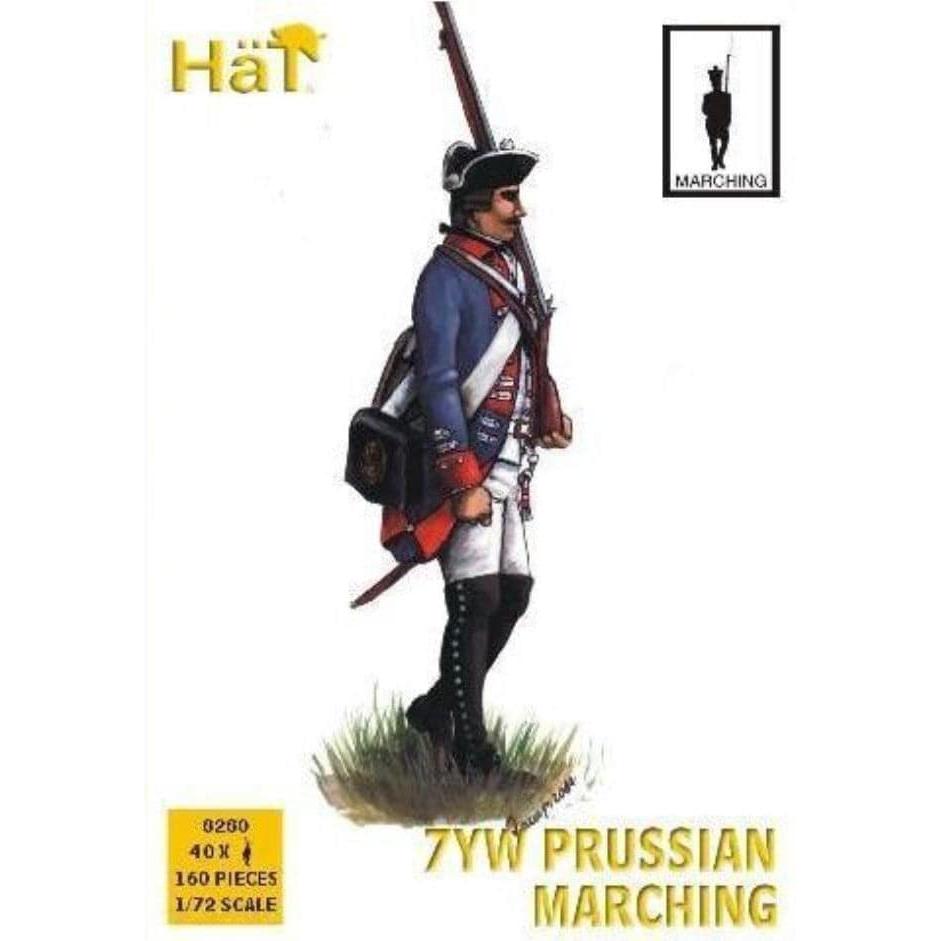HAT 1/72 7YW Prussian Infantry Marching