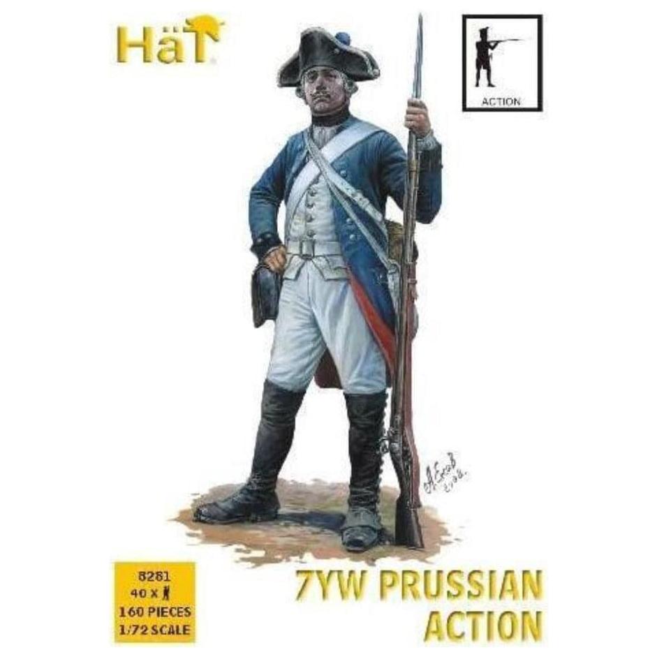 HAT 1/72 7YW Prussian Infantry Action