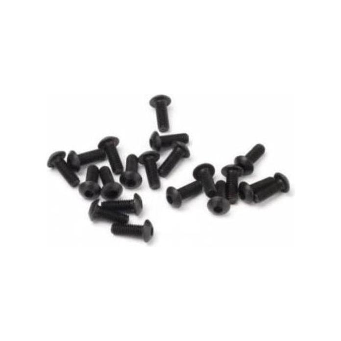 HB RACING Race Spec Button Head Screw M3x8mm (20pcs)