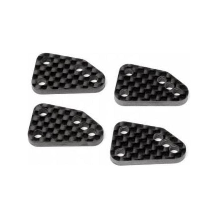 (Clearance Item) HB RACING Rear Hub Carrier Arm Set Type 5 (4pcs)