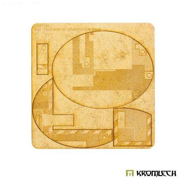 KROMLECH Hi-Tech 120x92mm Oval Base Topper