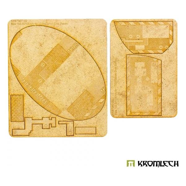 KROMLECH Hi-Tech 170x105mm Oval Base Topper