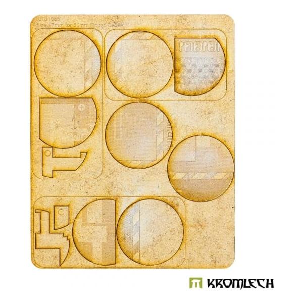 KROMLECH Hi-Tech 50mm Round Base Toppers - 47mm