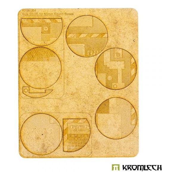 KROMLECH Hi-Tech 50mm Round Base Toppers - 50mm