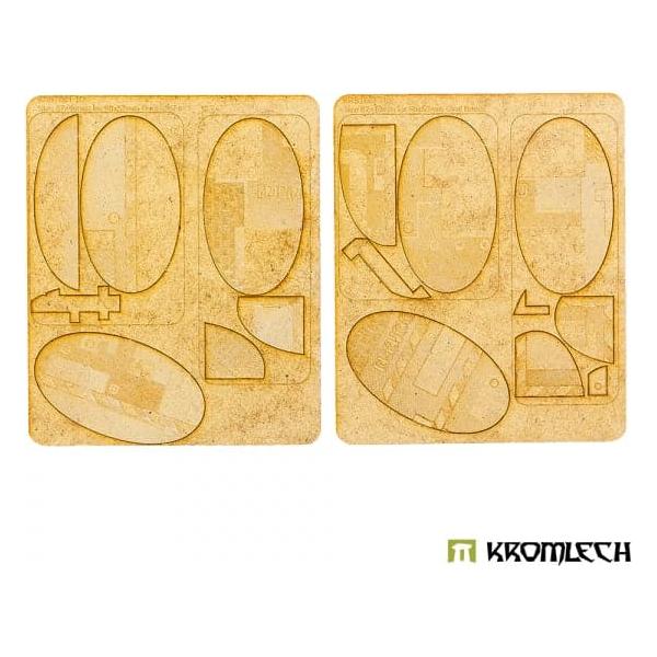 KROMLECH Hi-Tech 90x52mm Oval Base Toppers