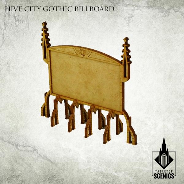 TABLETOP SCENICS Hive City Gothic Billboards
