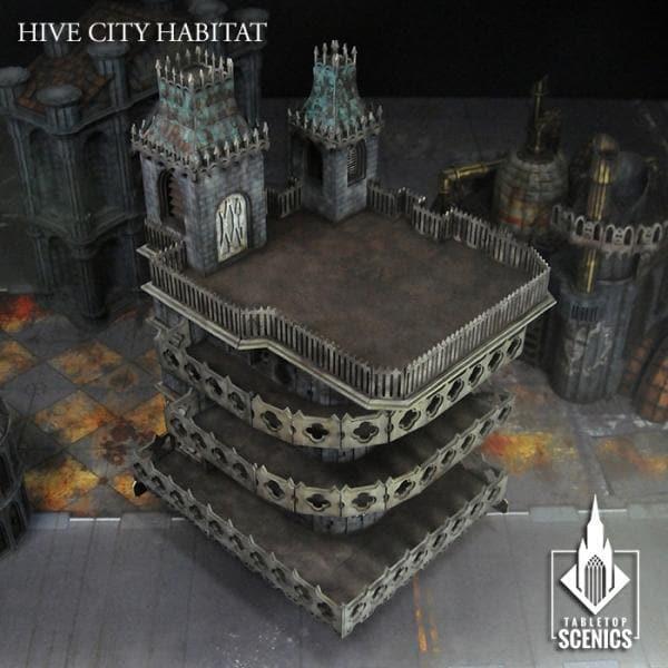 TABLETOP SCENICS Hive City Habitat