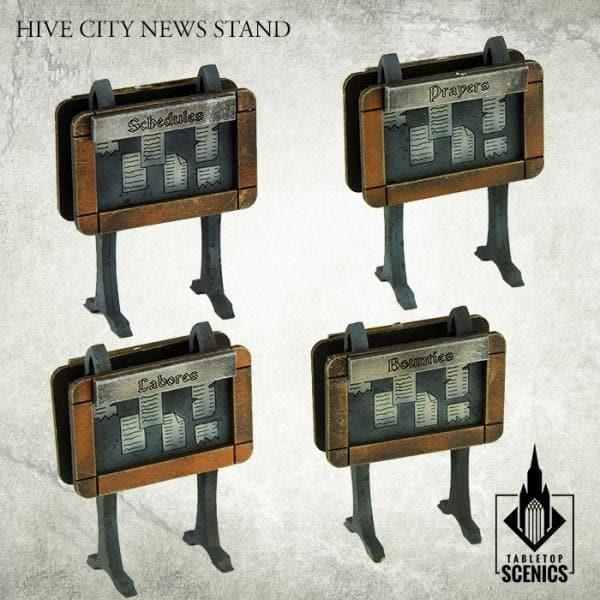 TABLETOP SCENICS Hive City News Stand