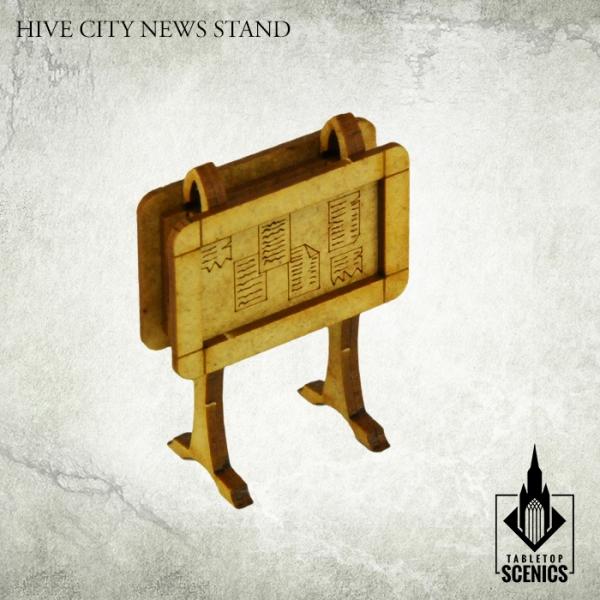 TABLETOP SCENICS Hive City News Stand