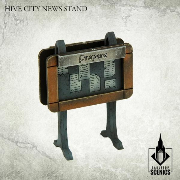 TABLETOP SCENICS Hive City News Stand