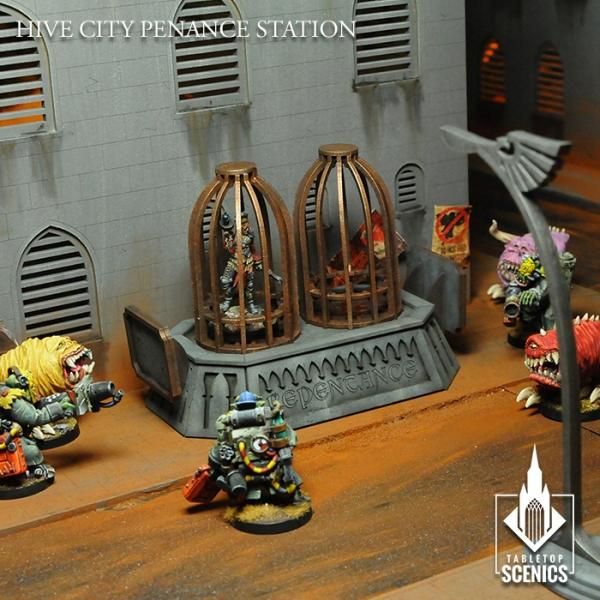 TABLETOP SCENICS Hive City Penance Station