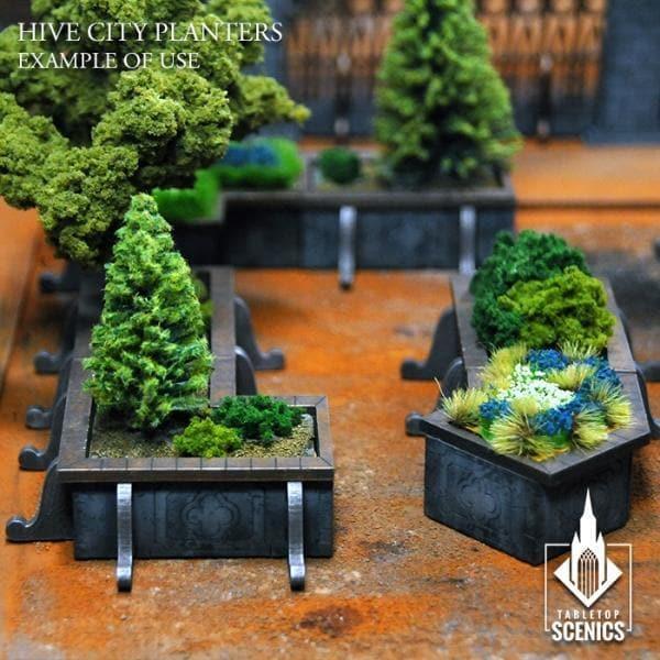 TABLETOP SCENICS Hive City Planters