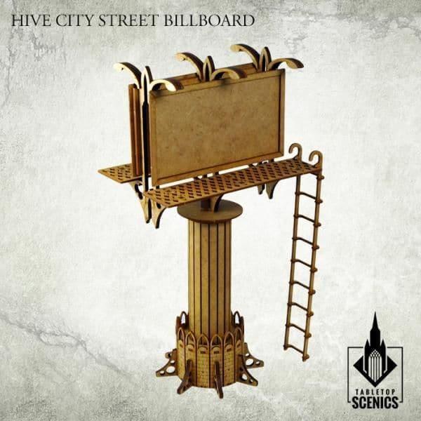 TABLETOP SCENICS Hive City Street Billboard