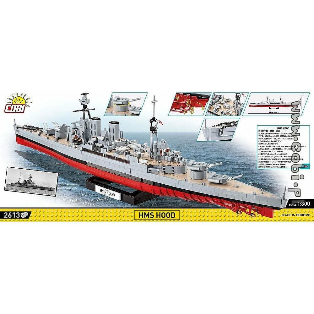 COBI World War II - HMS Hood (2620 Pieces)