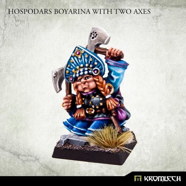 KROMLECH Hospodars Boyarina with Two Axes (1)