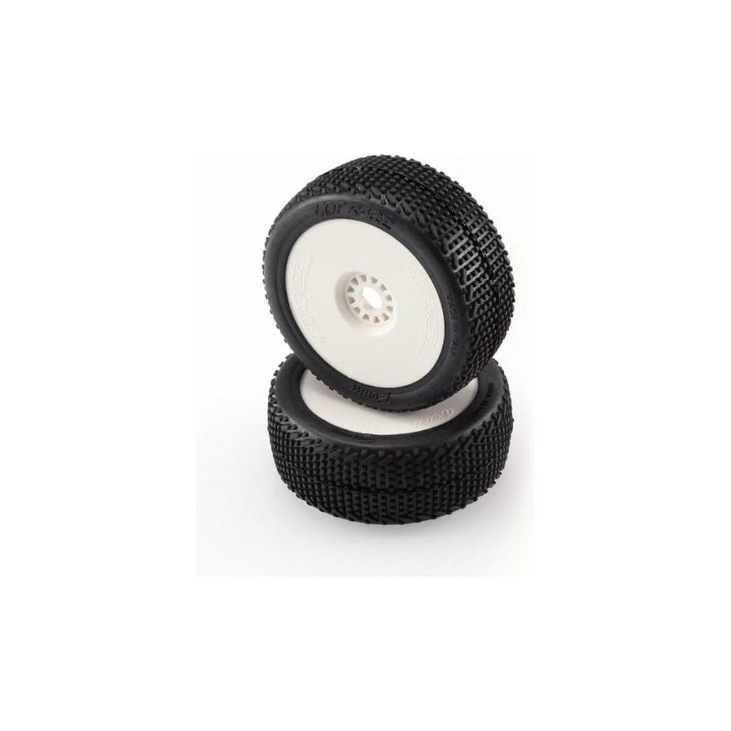 HOT RACE TYRES 1/8 Roma Buggy Super Soft with Wheels