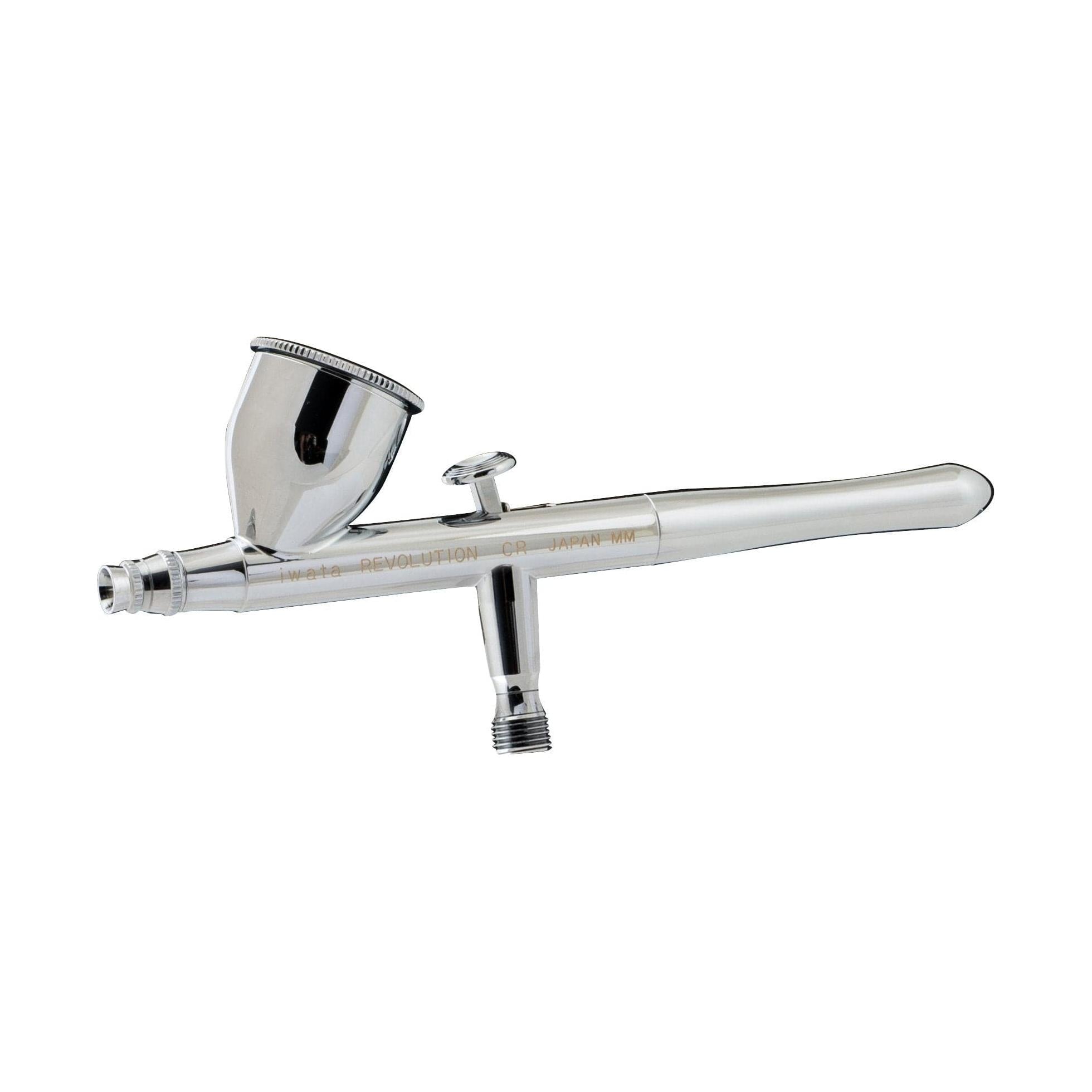IWATA Revolution HP-CR3 Gravity Feed Dual Action Airbrush 0.3mm
