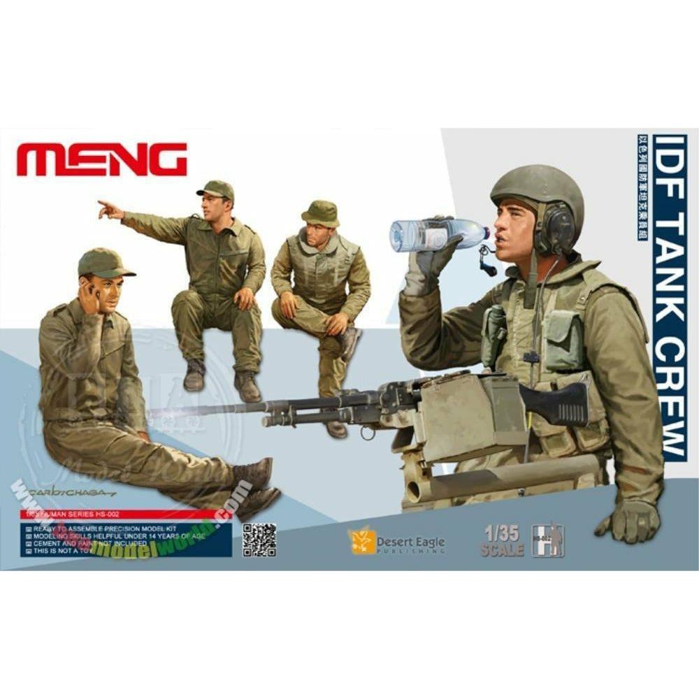 MENG IDF Tank Crew (HS-002) - Hearns Hobbies Melbourne - MENG