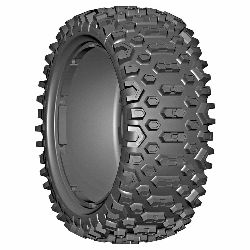 GRP TYRES 1/5 Off Road SCT - Cross - P3 Medium (1 pr)