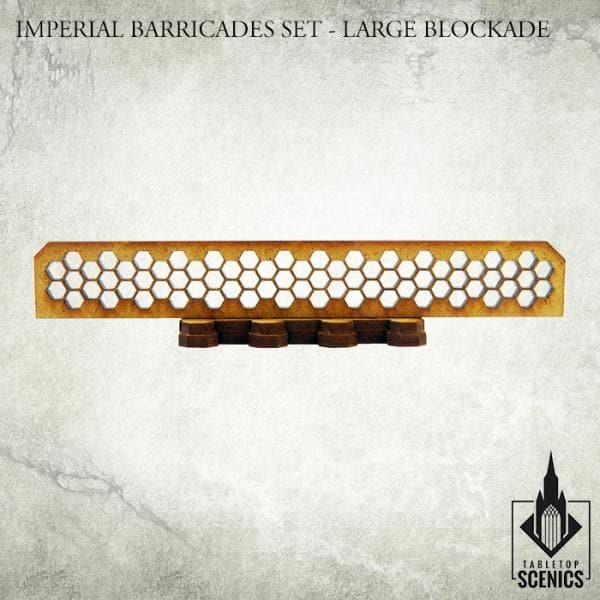 TABLETOP SCENICS Imperial Barricade Set - Large Blockade